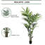 84 po haut palmier artificiel en pot