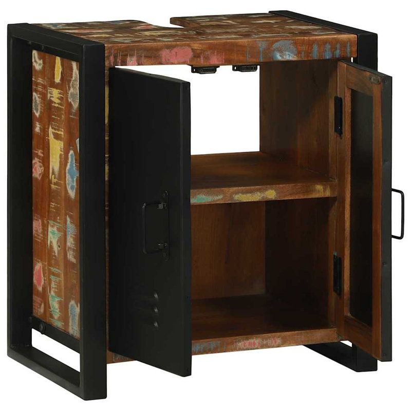 55Cm Single Bathroom Vanity Base Only, Multicolor