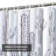 Rideau de douche imperméable avec 12 crochets-31113942