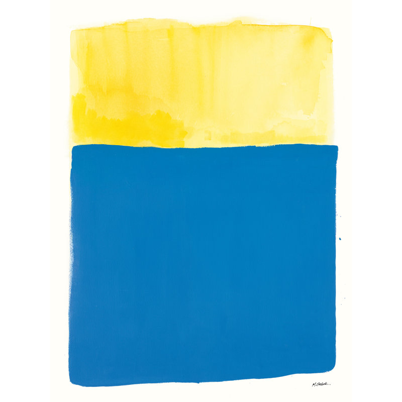Glissade - Impression, H 24 po x l 18 po x P 1,25 po, Non, Papier avec cadre argenté