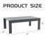 Rectangular Outdoor Coffee Table - 109.2 cm W 61 cm D-597874508