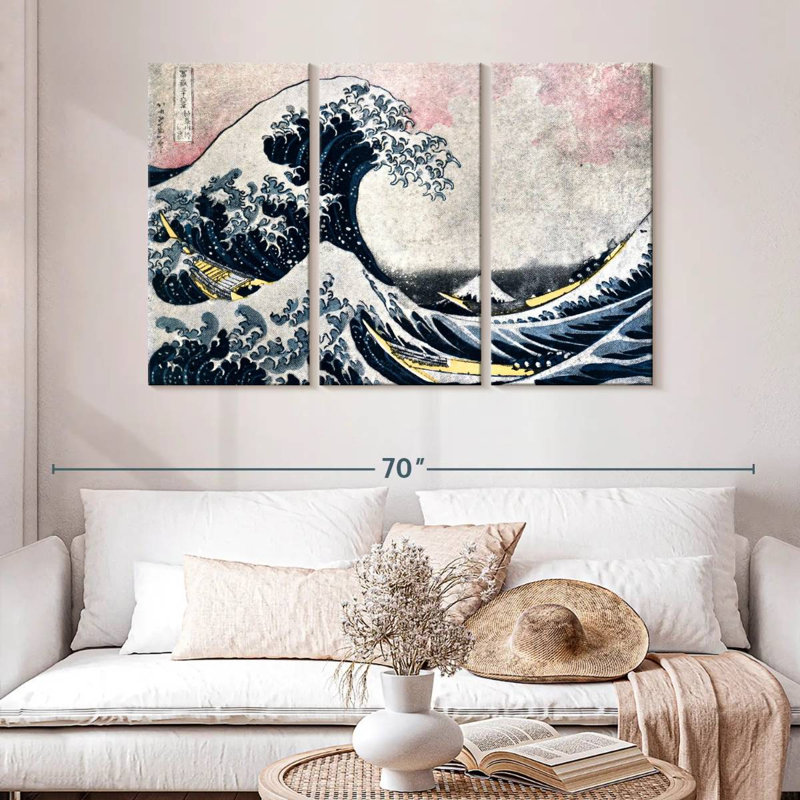 Gillard Ocean Japanese, 32" H x 50" W