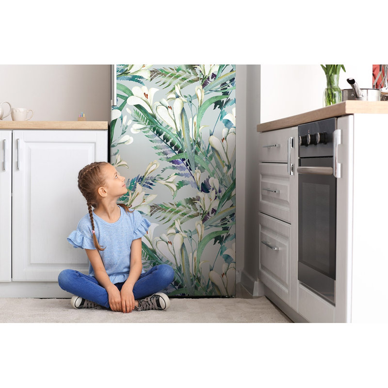 Plants & Flowers Door Decal