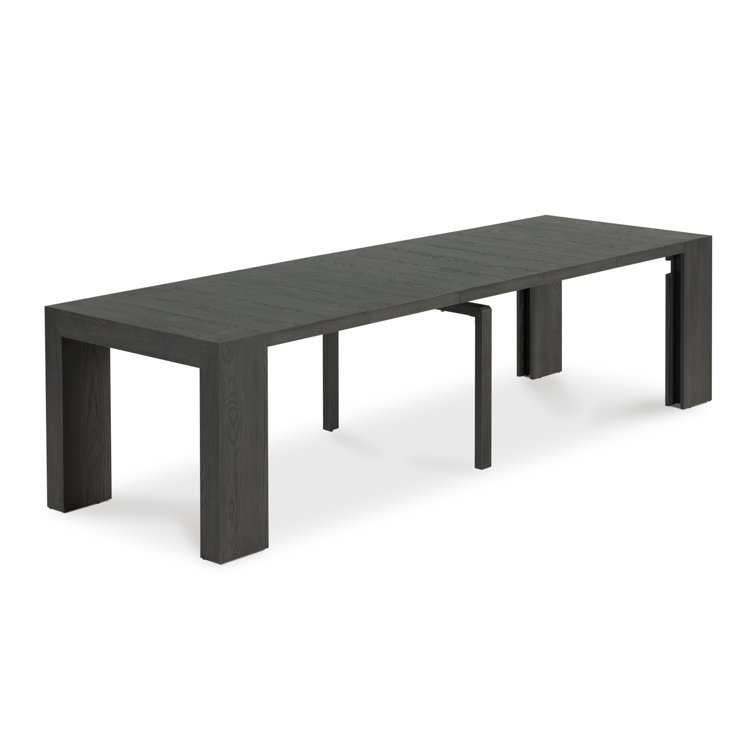 Transformer Table - Smoked Hickory