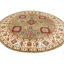 Tapis oriental unique tribal brun 9X9