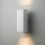 Applique murale d'extérieur à 2 lumières Alvisa avec aluminium-861301086-855703240