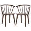 Baek 45cm Solid Spindle Back Arm Chair-132421090