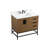 Eugene 36'' Single Bathroom Vanity with Engineered Marble Top-1260670783