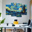 «Silver Crypto-monnaie Logo III», ensemble de 4 impressions sur toile par Oliver L-93058517