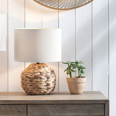 Dyani Wicker/Rattan Standard Table Lamp