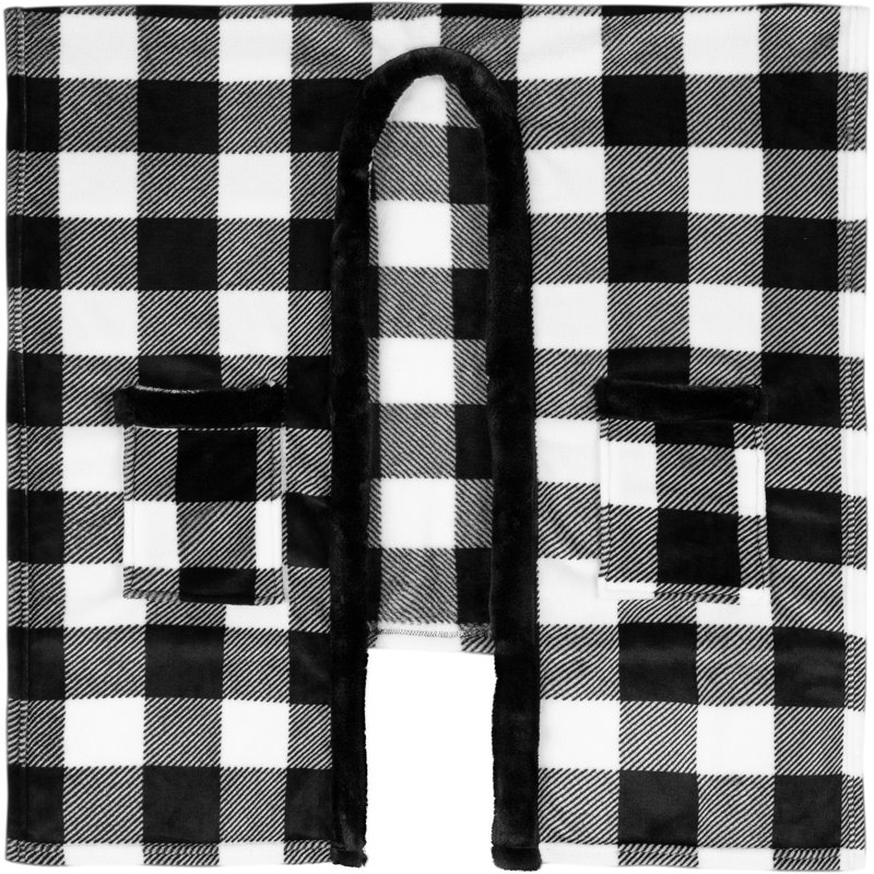 Jeté, Blanc / noir