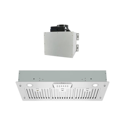 36" 800 CFM Ducted Insert Range Hood In Stainless Steel