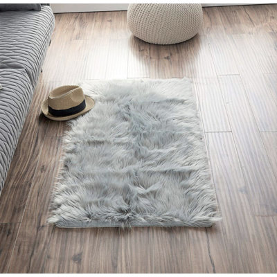 Faux Sheepskin Indoor Rug