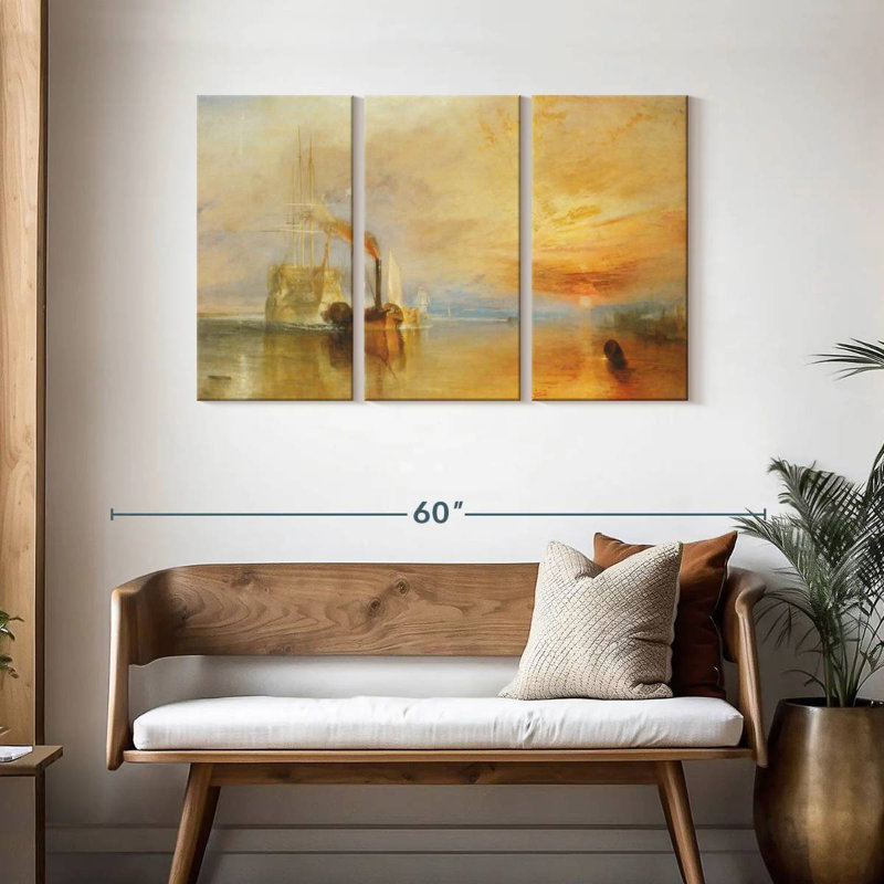 Keiri The Fighting Temeraire, 28" H x 45" W