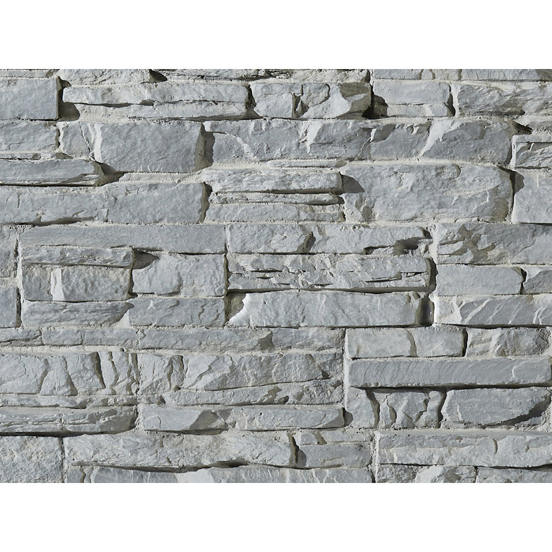 Embout gauche Colorado Stone, Gris givré