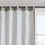 Panneau de rideau en polyester doublé de molleton isolant thermique pour un style douillet, idéal pour toutes les saisons