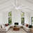 100" 8 - Blade Led Standard Ceiling Fan With Remote Control And Light Kit Included-1524474094