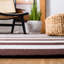 Tapis rayé en coton Wester-1042402506