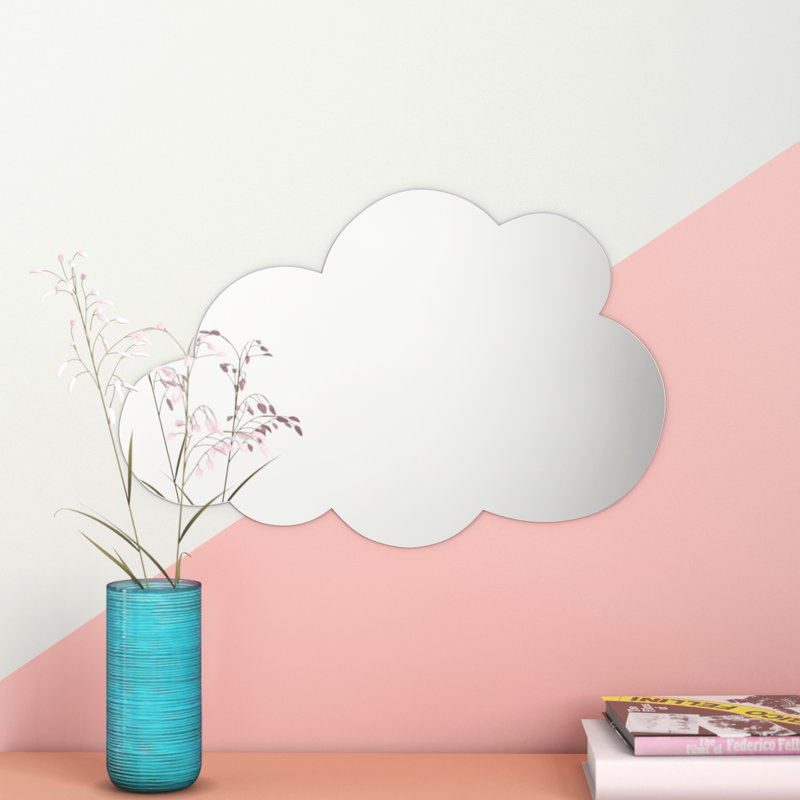Ionut Flat Wall Mirror, 44.5cm x 29.3cm W x 0.3cm D
