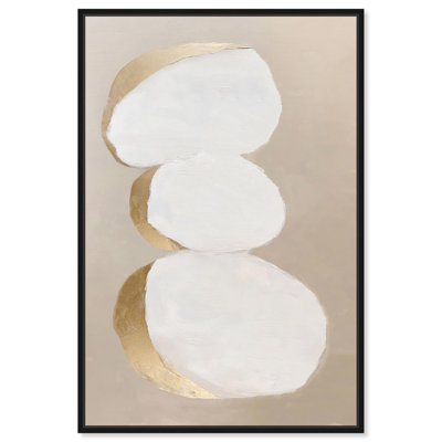«Stacked Stones I Canvas Modern Boho Abstract» par 