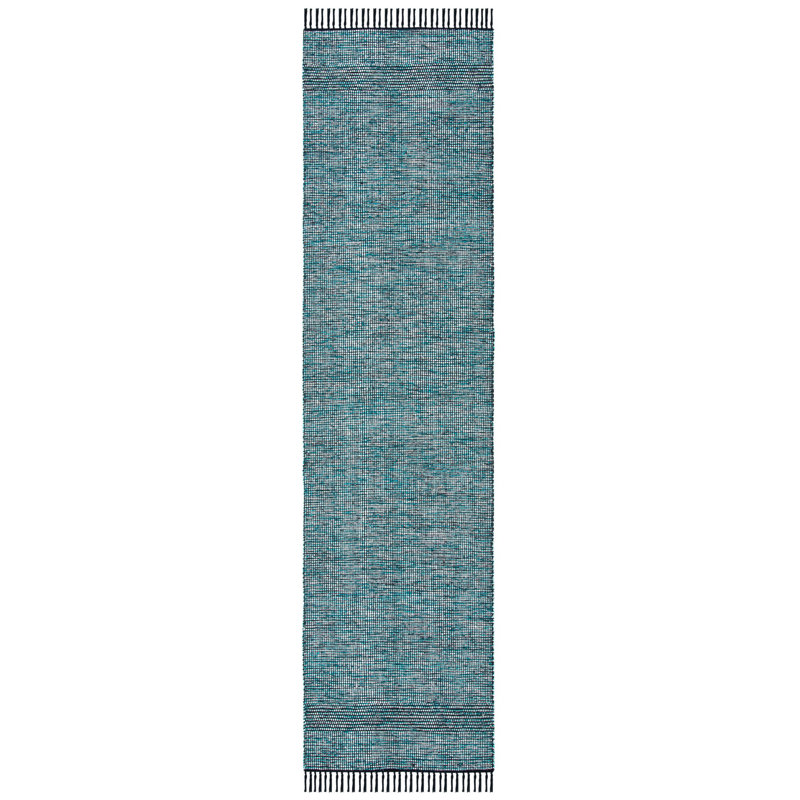 Montauk Hand Woven Cotton Rug, Runner 2'3" x 9'