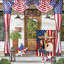 Décoration de jardin Patriotic Eagle