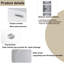 59'' x 29.51'' Freestanding Soaking Acrylic Bathtub
