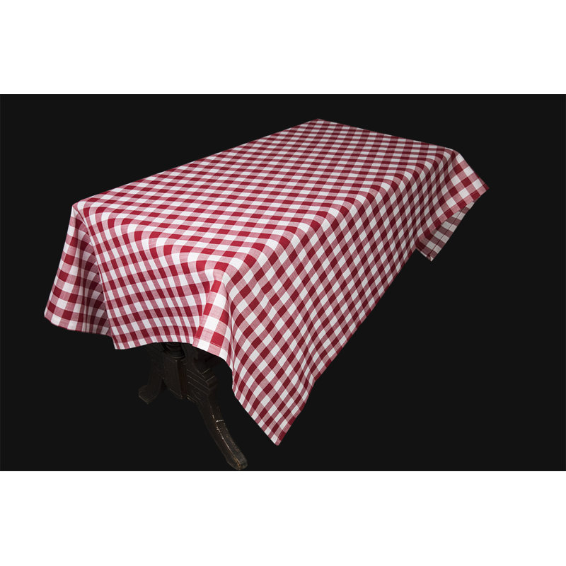 Aafreen Tablecloth, 60" L x 60" W, Red