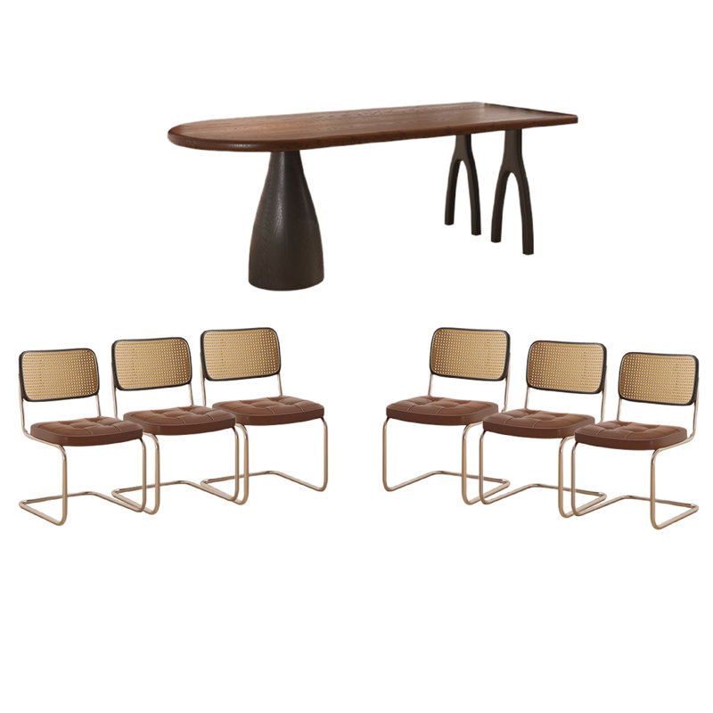 Ensemble de salle à manger rectangulaire, H 29,53 po x L 70,87 po x l 31,5 po