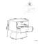Volner 50cm W Bedside Table