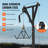 VEVOR Hitch Mounted Deer Hoist Hitch Game Hoist