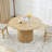 Cuji 47'' Round Pedestal Dining Table-1615695843