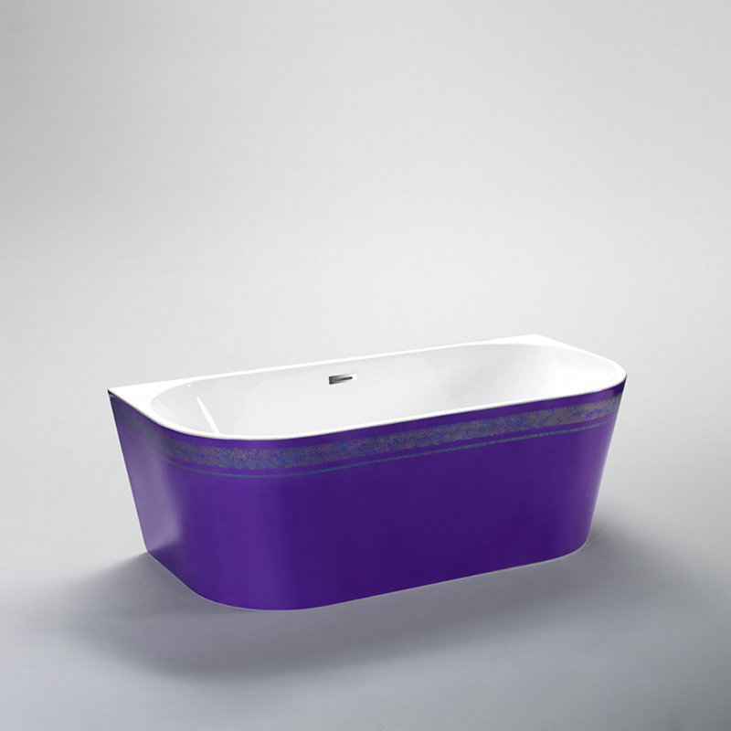 Baignoire en acrylique Modern Creative, Mauve