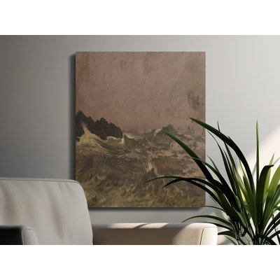Curcio 1 Piece Wrapped Canvas Wall Art Set