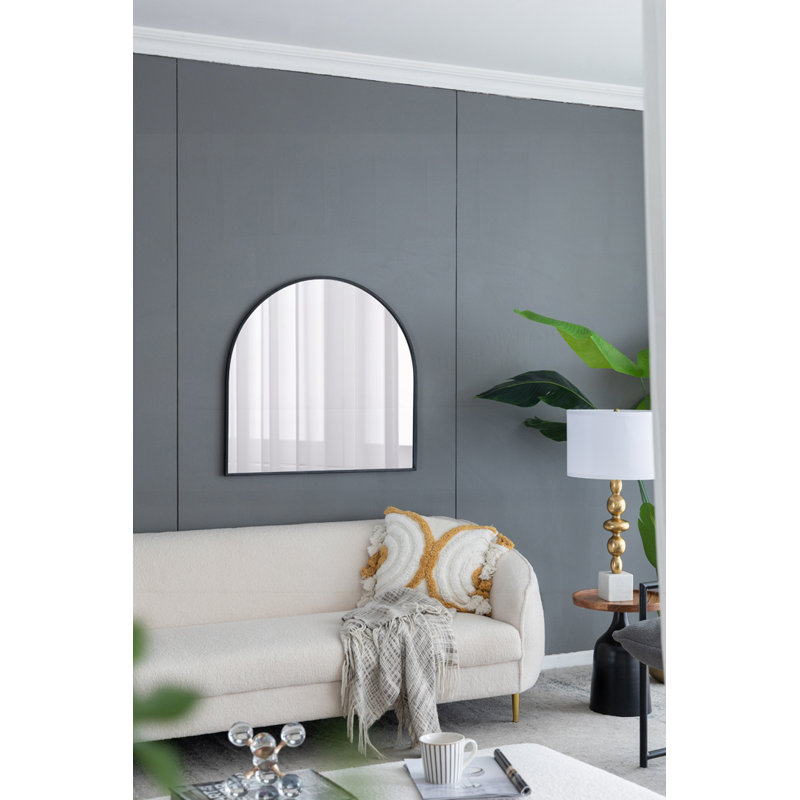 Miroir d'appoint arqué, 33 po x 31 po