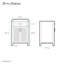 Meuble-lavabo Calice 24 (armoire seulement)