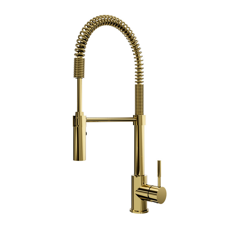 ZLINE Sierra Kitchen Faucet, Polished Gold