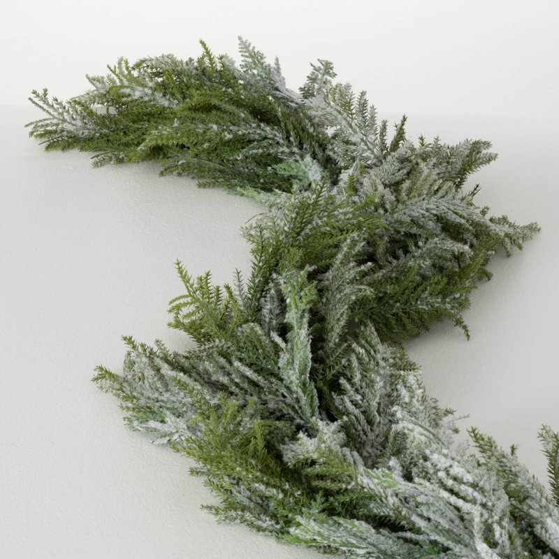 Guirlande de Noël 60 po en cèdre artificiel Norfolk Island, vert