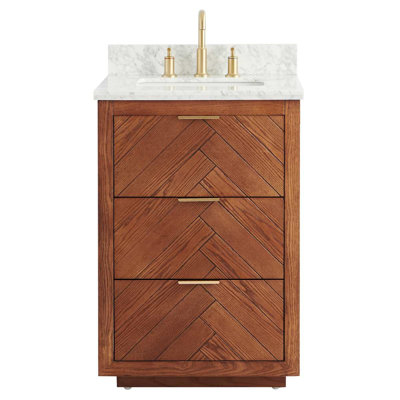 Marilyn 24" Freestanding Standard Single Bathroom Vanity with Top