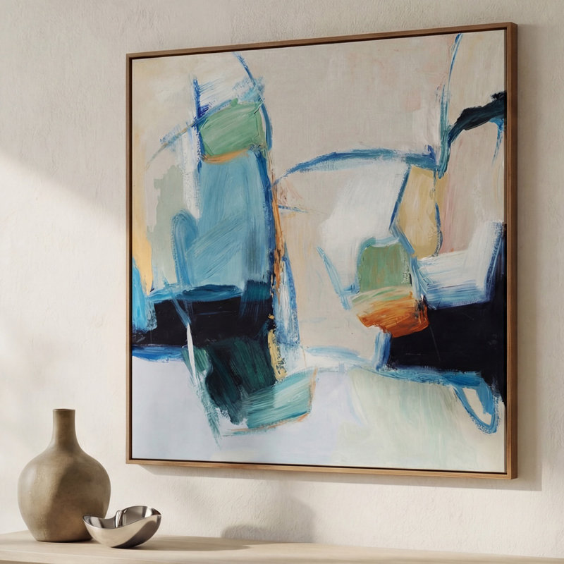 «Vitality», peinture encadrée