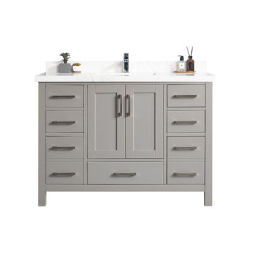 Ensemble de meuble-lavabo simple 42 po Uckfield