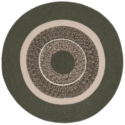 Tapis vert / beige Mikaella 761
