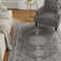 Tapis de style oriental gris foncé