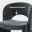Tabouret de comptoir moderne 26,5 po entièrement revêtu de chenille-1774065514