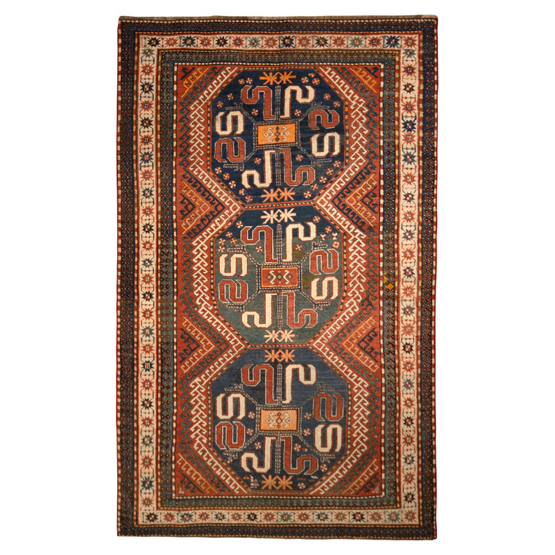 One-of-a-Kind 5'8" X 9'7" Hand Knotted Area Rug