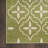 Yenisel Rectangle Moroccan Power Loom Polypropylene Indoor / Outdoor Area Rug in White/Green-664107148