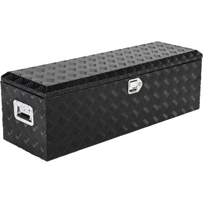 Truck Tool Box Aluminum Heavy Duty Trailer Tool Box for Pickup Truck Bed, RV Toolbox
