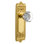 Plaque Egg & Dart avec bouton de porte Waldorf