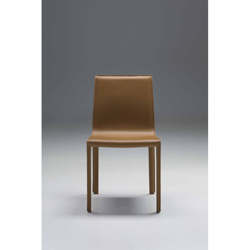 Fleur Upholstered Side Chair, Caramel