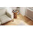 Round End Table With Fluted Pedestal Base, Side Table With Strip Columns Base-355653851